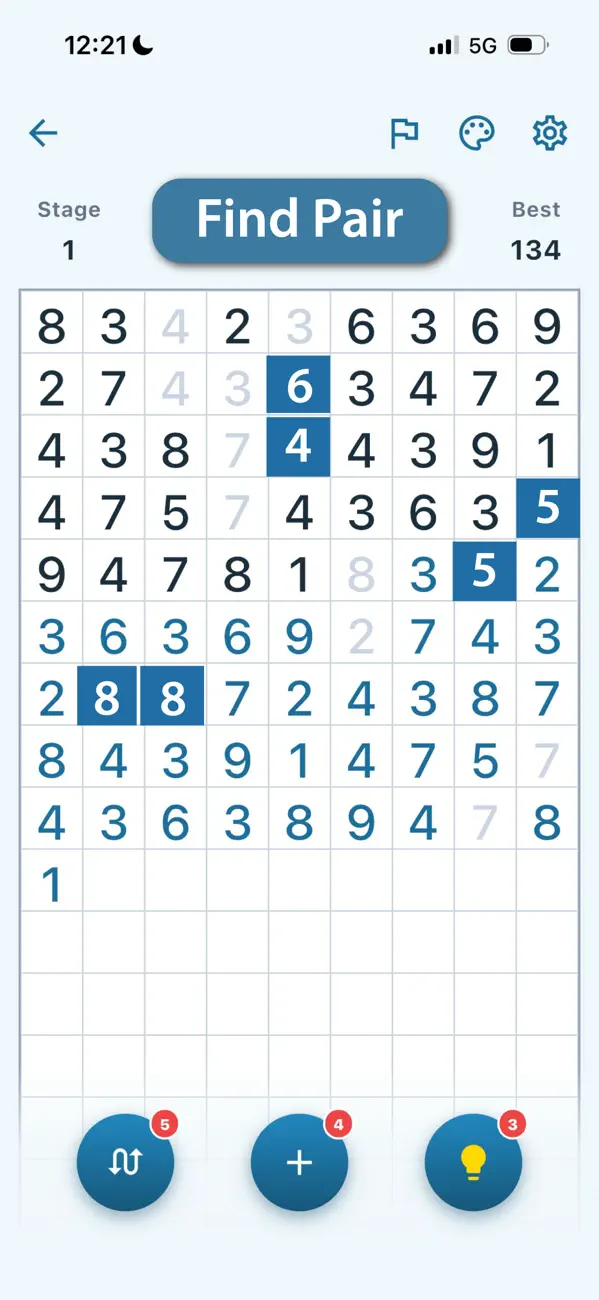 Number Match Puzzles Game