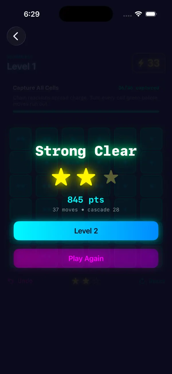 Cascadix: Charge Puzzle