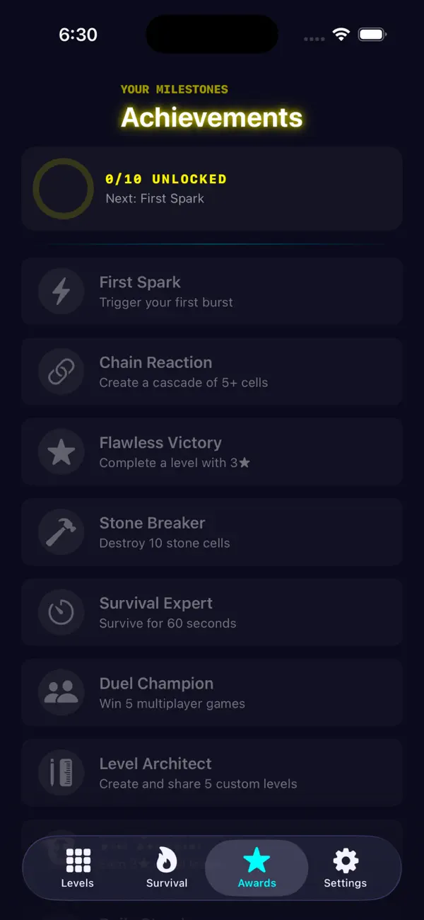 Cascadix: Charge Puzzle