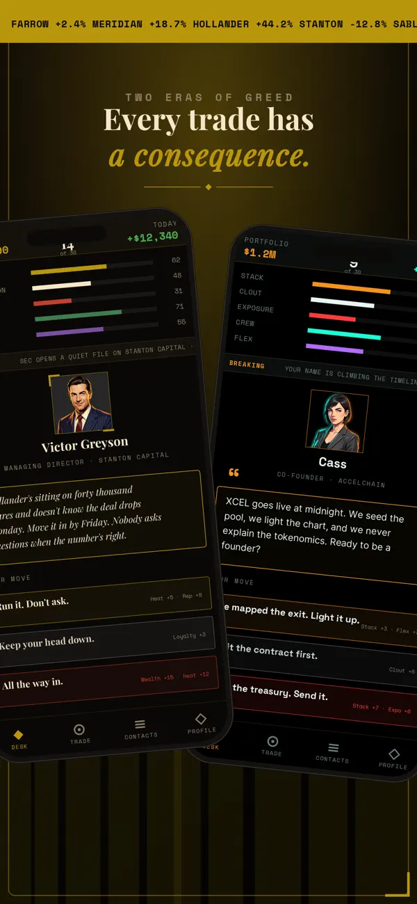 Inside Job: A Game of Greed