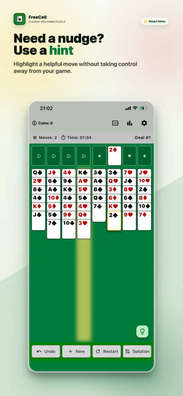FreeCell: Solitaire Puzzle