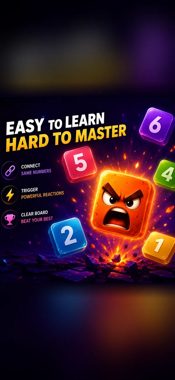 Angry Nums: Number Puzzle