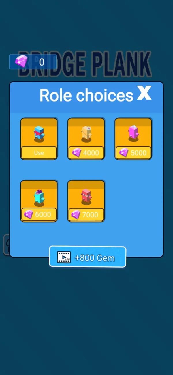 Bridge Plank-Puzzle Game