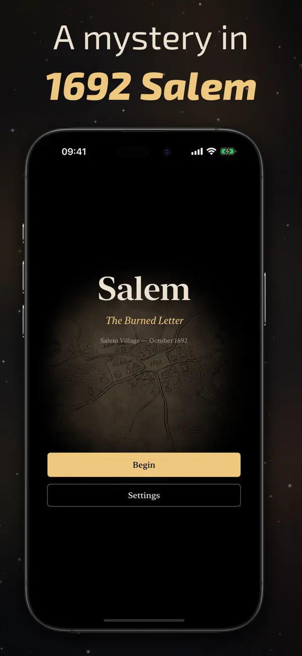 Salem: The Burned Letter