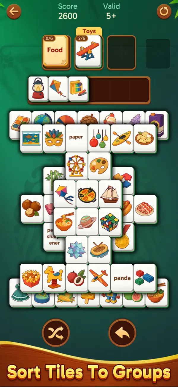 Vita Sort: Tile Plan