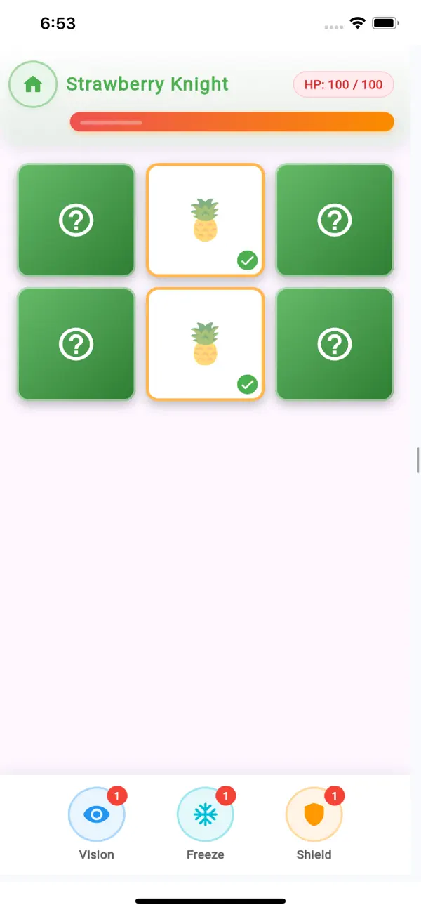 Fruit Odyssey: Memory Match