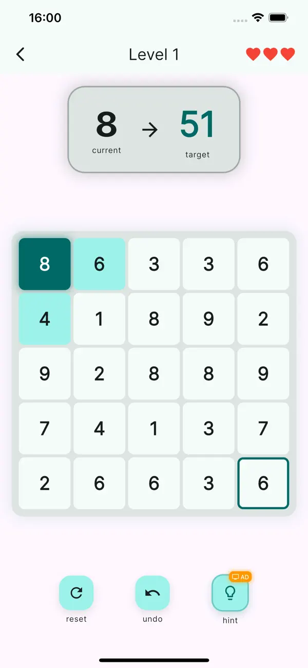 Plus Path: Minimalist Puzzle