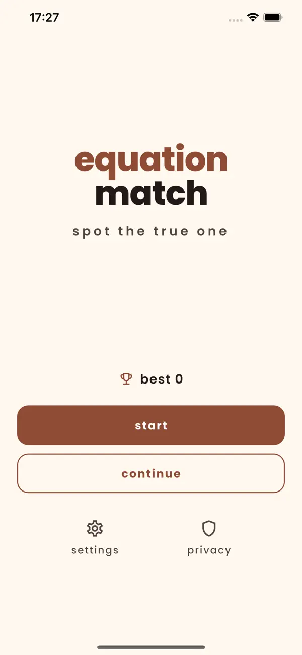 Equation Match: Math Quiz