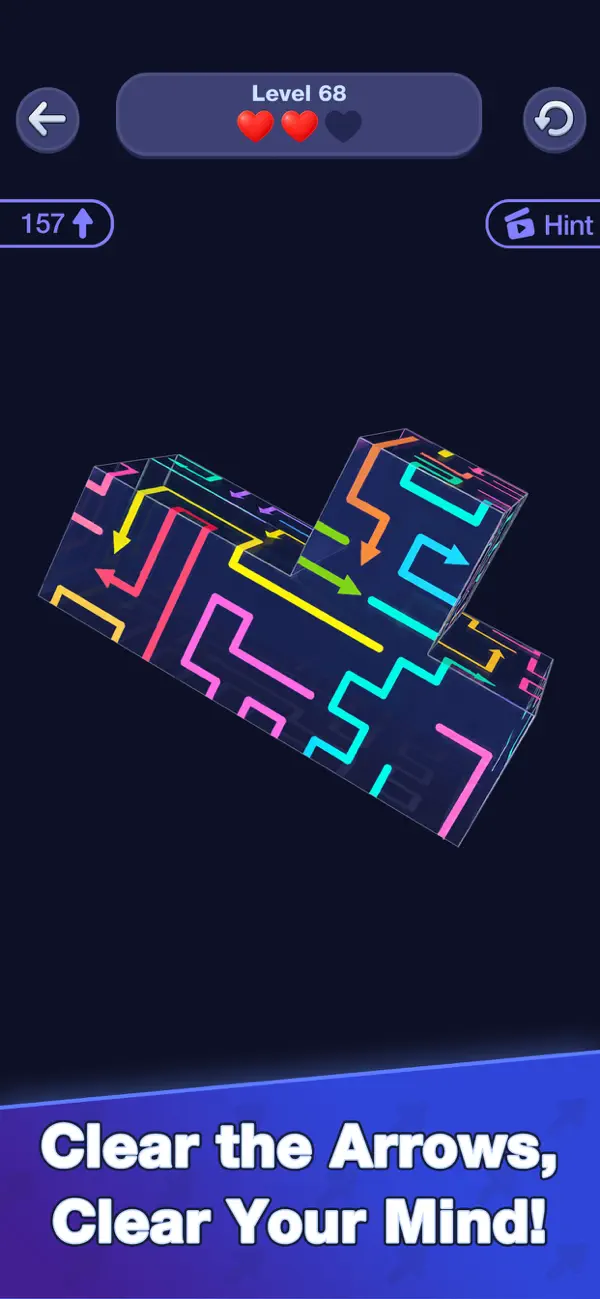 Arrow 3D Master: Cube Escape!