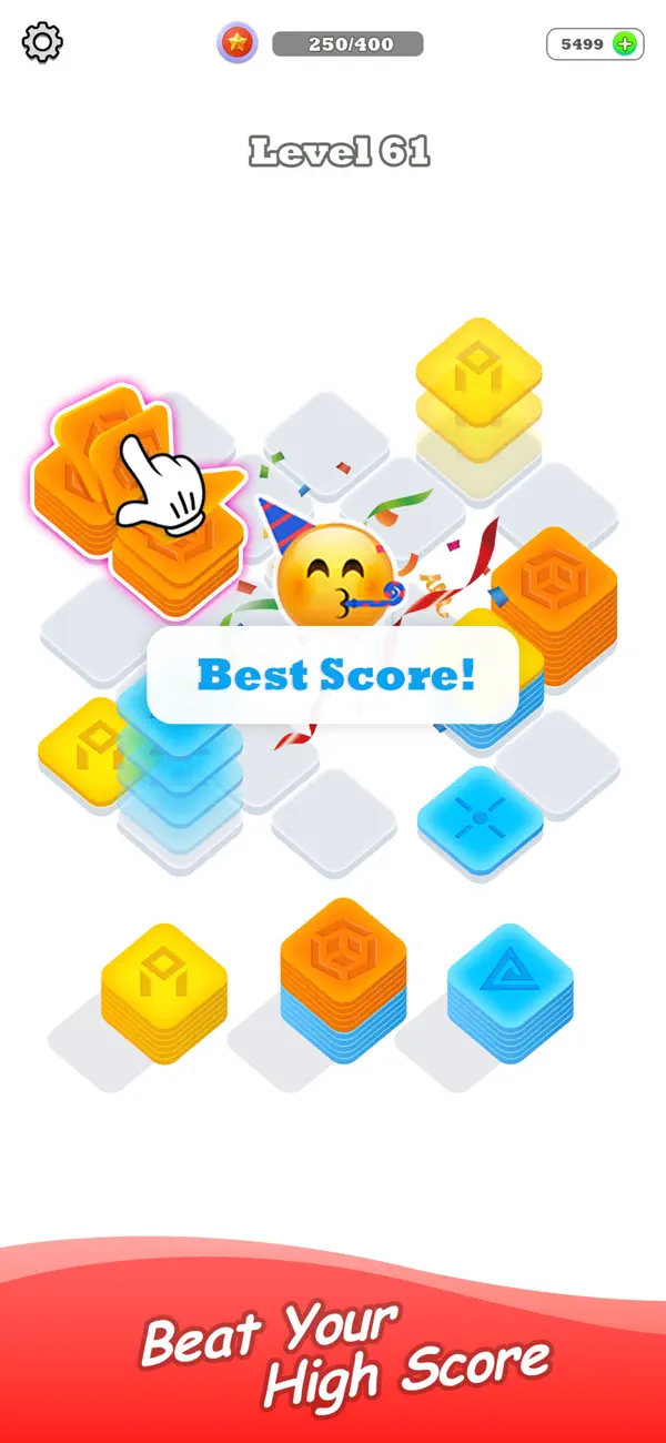 Hexa Stack: Puzzle Challenge
