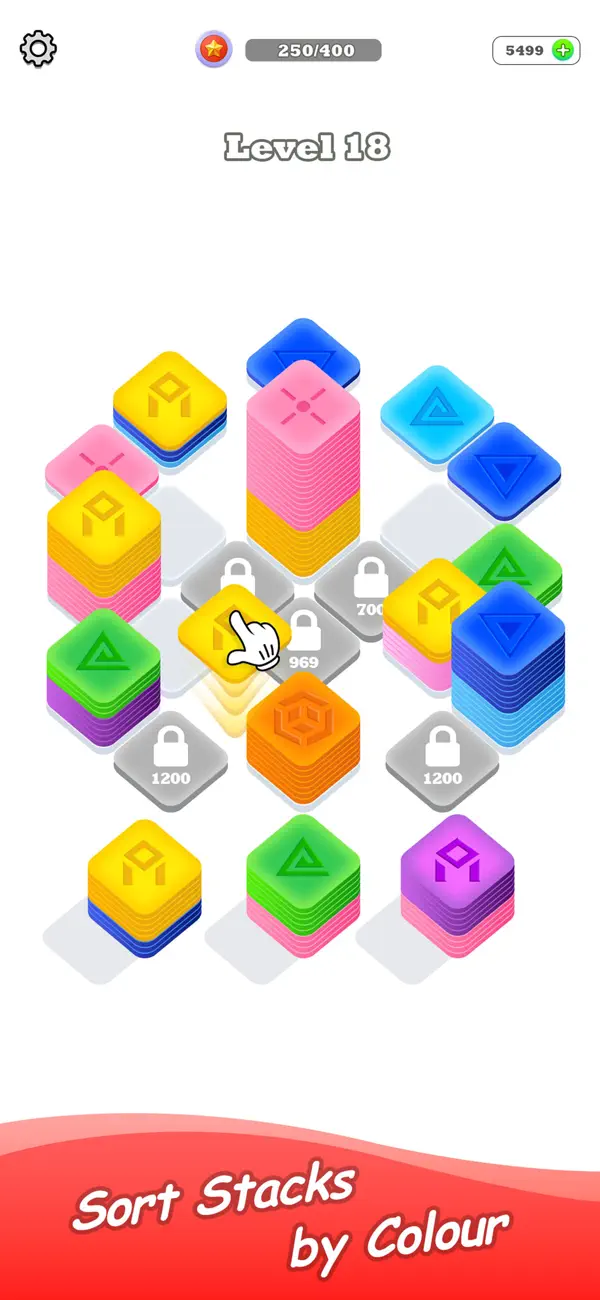 Hexa Stack: Puzzle Challenge