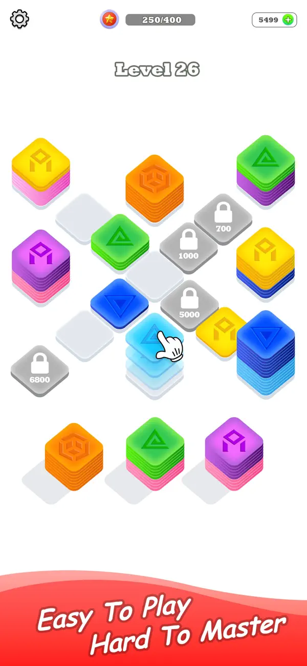 Hexa Stack: Puzzle Challenge