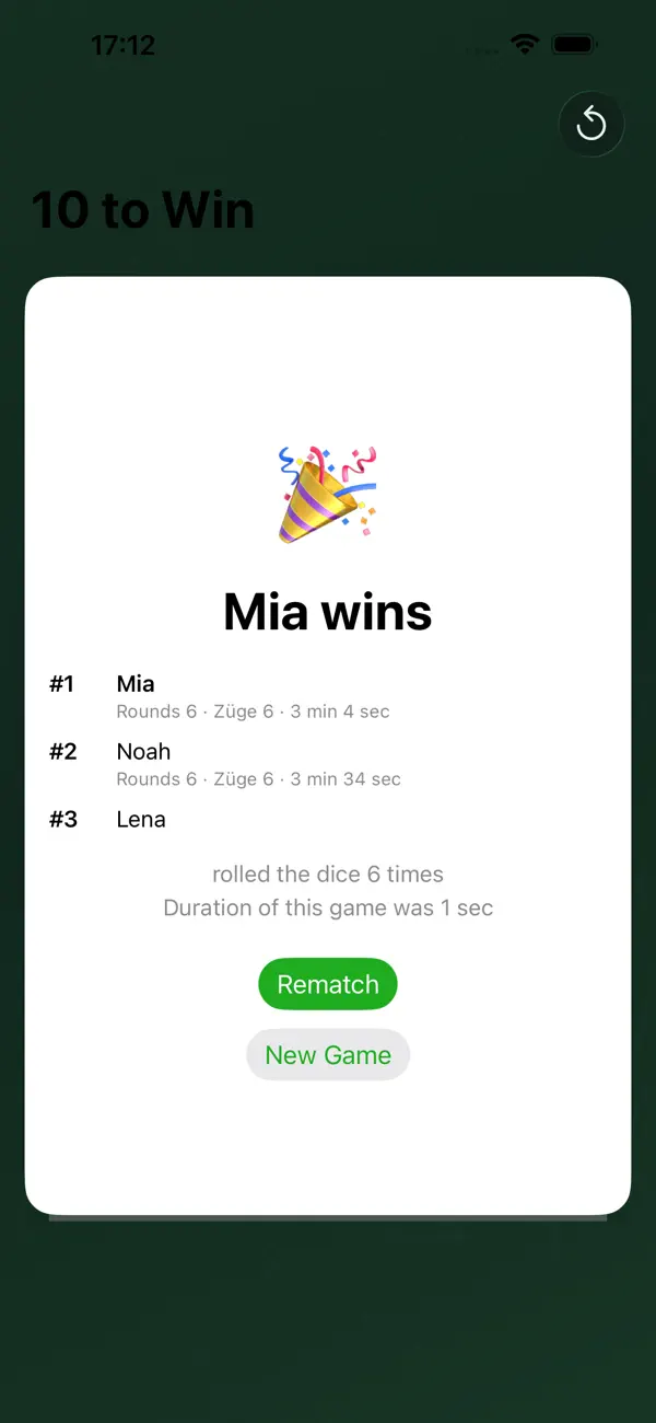 10 to Win
