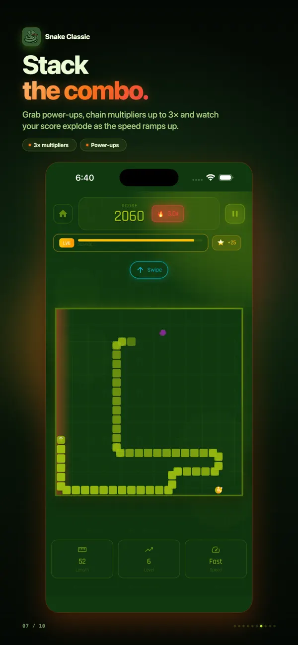 Snake Classic: Retro Arcade