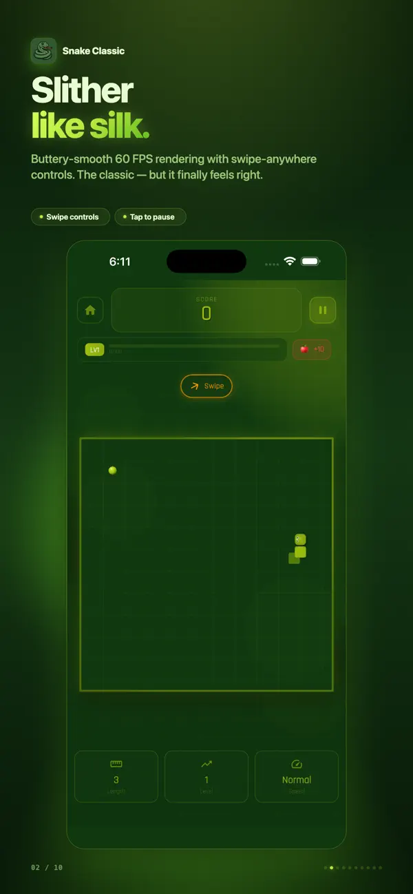 Snake Classic: Retro Arcade