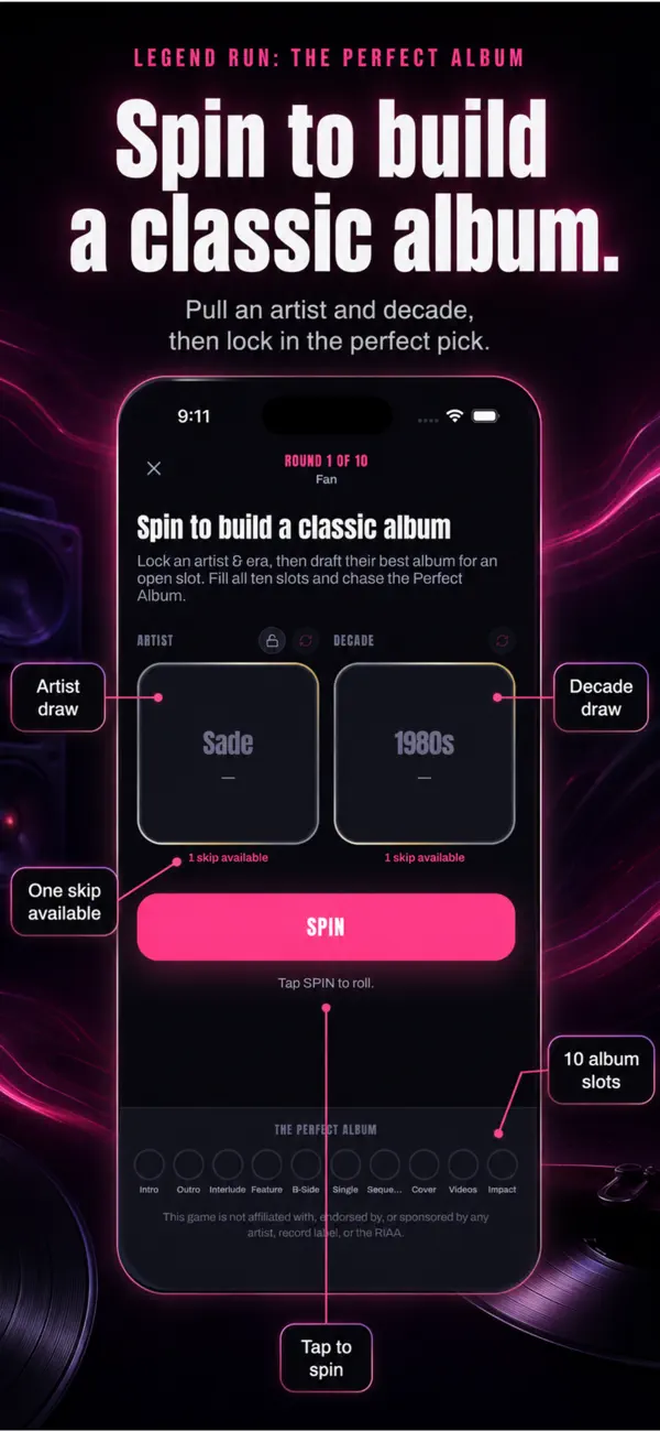 Legend Run: The Perfect Album