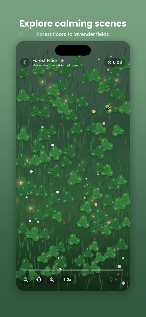 Find Four - Calm Clover Hunt
