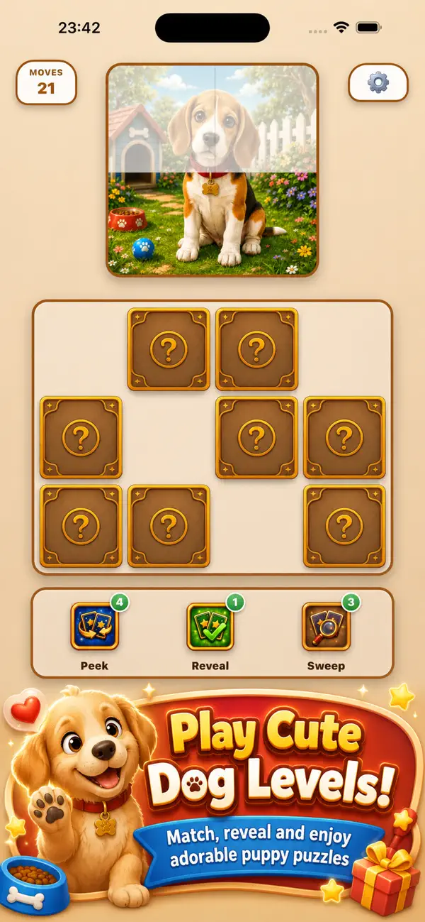 Picture Pairs: Match & Reveal