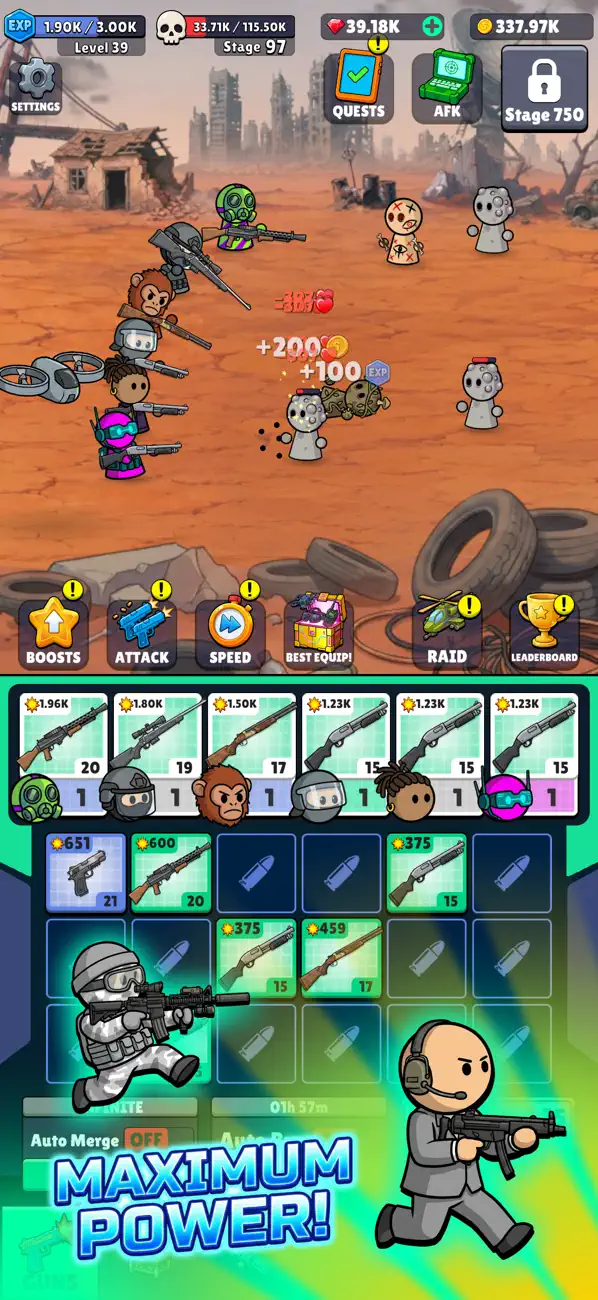 Idle Squad Tactics