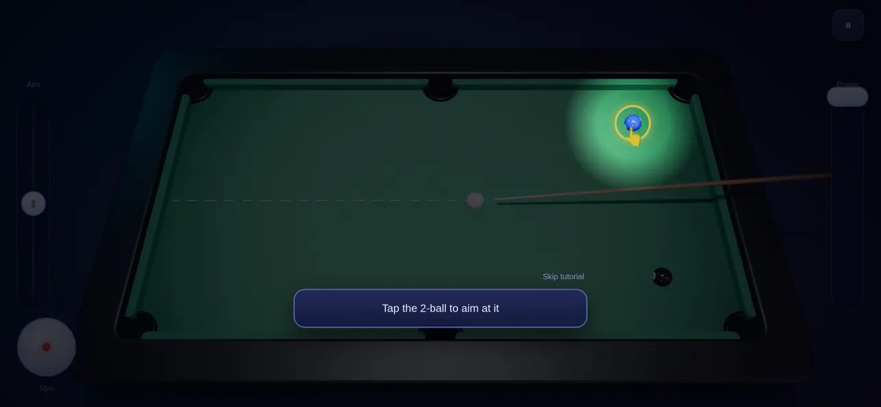 Neon Pool Ball City-3D Game