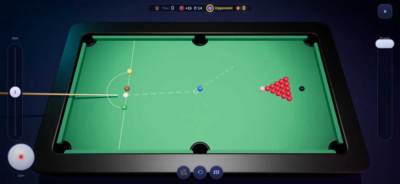 Neon Pool Ball City-3D Game
