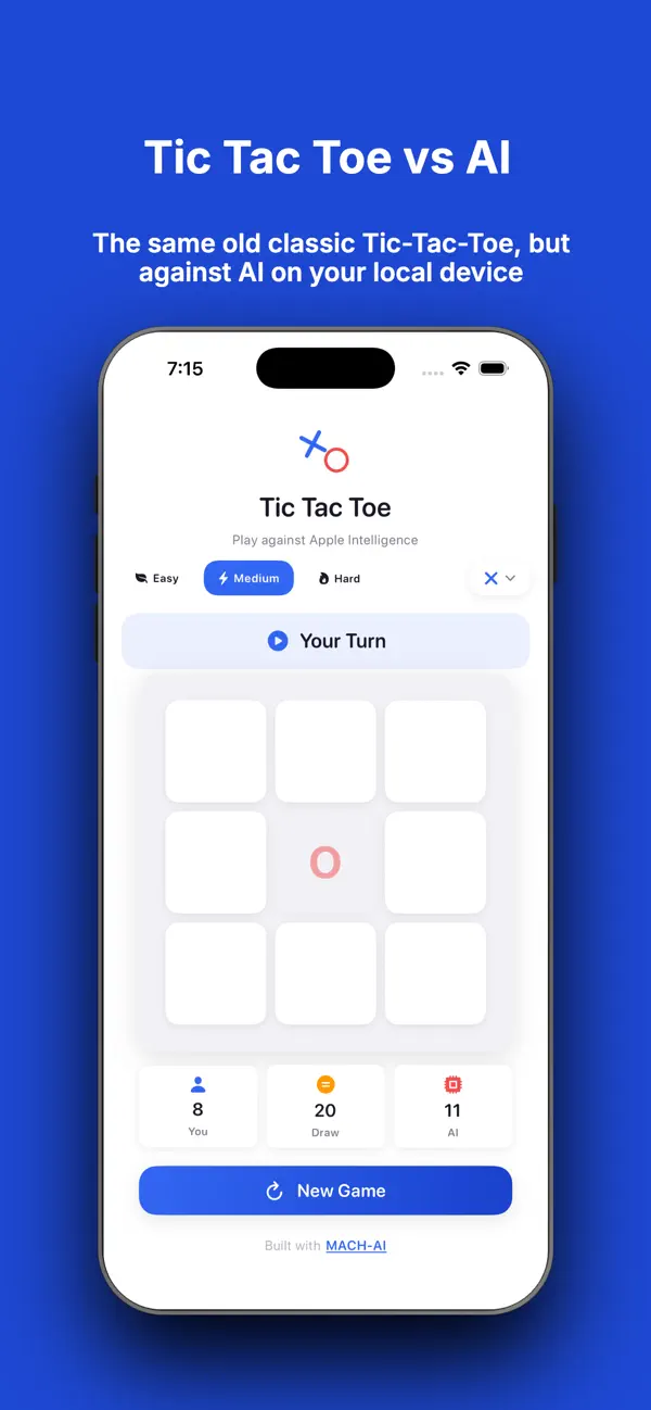 Tic Tac Toe - AI Mind Game