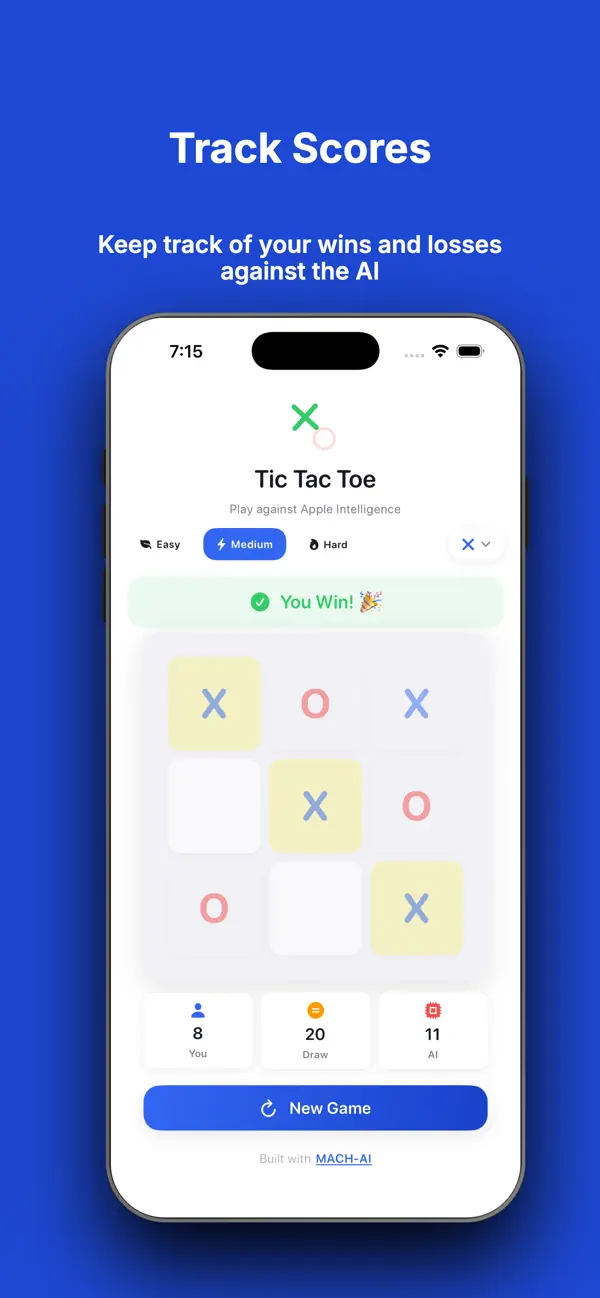 Tic Tac Toe - AI Mind Game