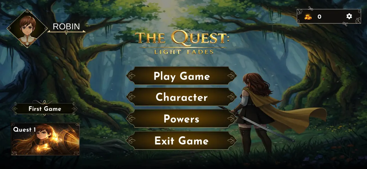 The Quest : Light Fades