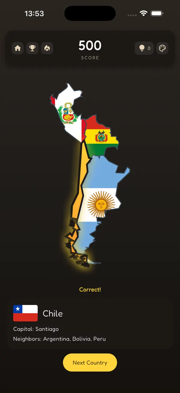 BorderLine Geo Reveal Puzzle