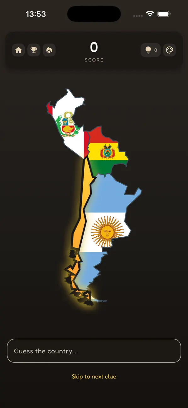 BorderLine Geo Reveal Puzzle