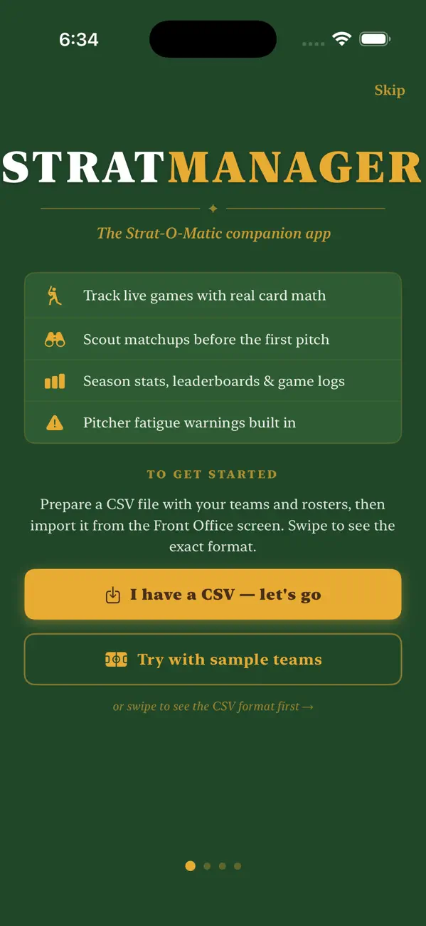 StratManager
