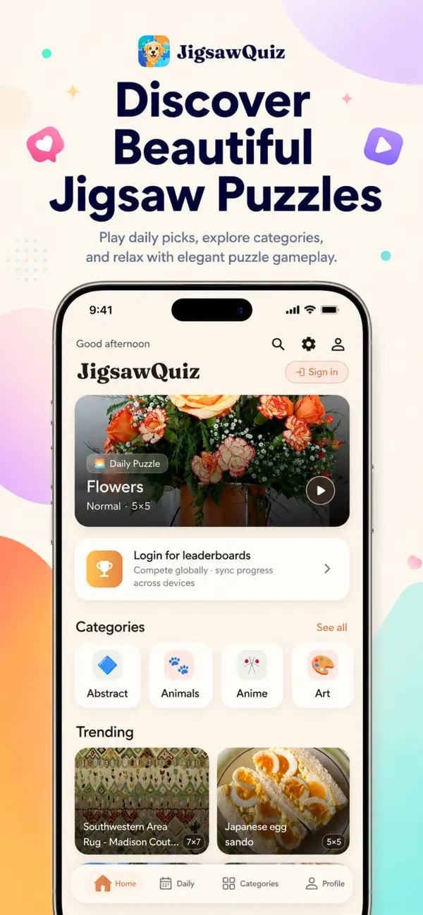 Jigsaw Quiz: Picture Puzzle