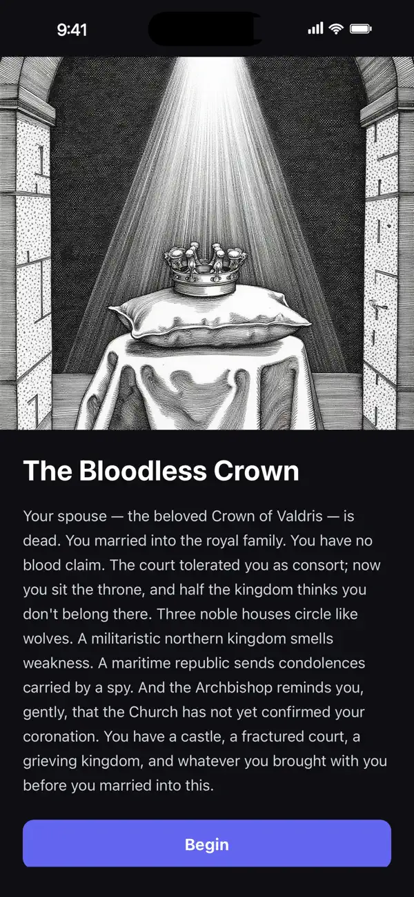 The Bloodless Crown
