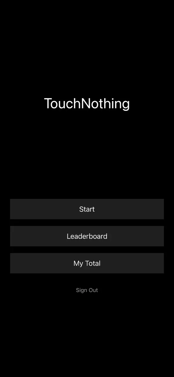 TouchNothing