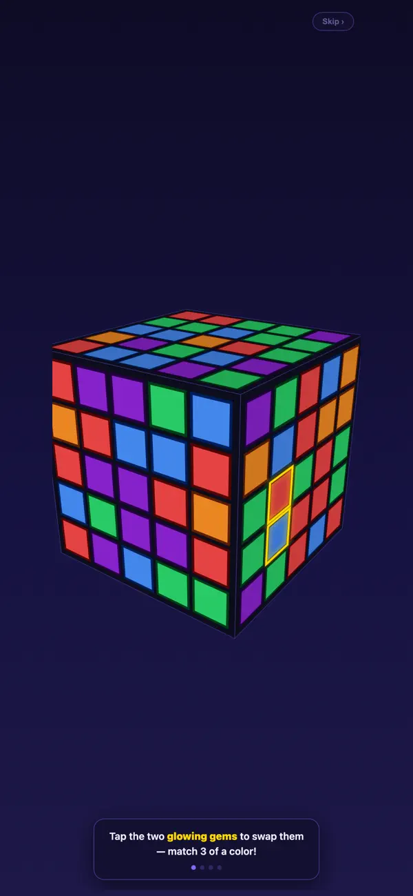 Cube Match 3D: Block Puzzle