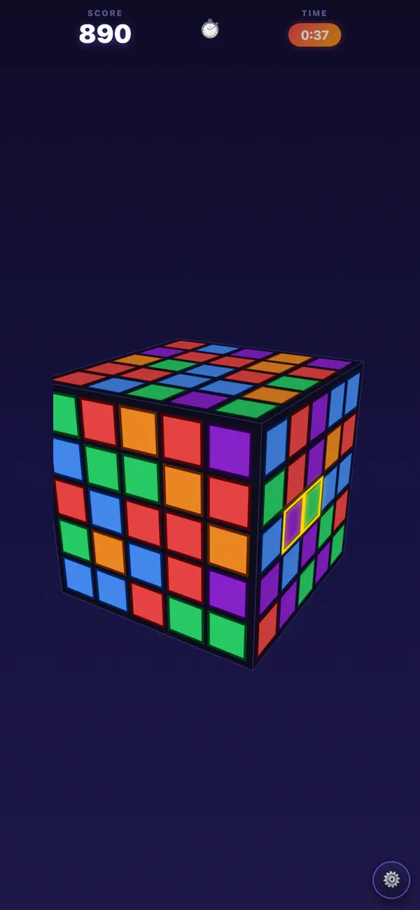 Cube Match 3D: Block Puzzle