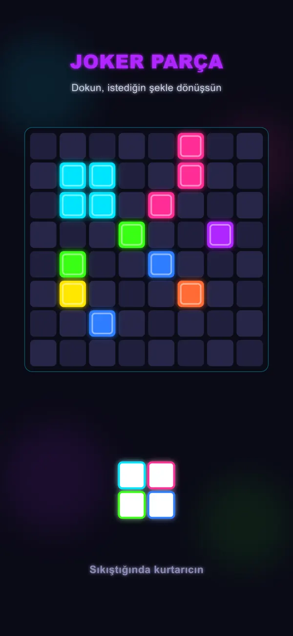 Neon Blok Patlat