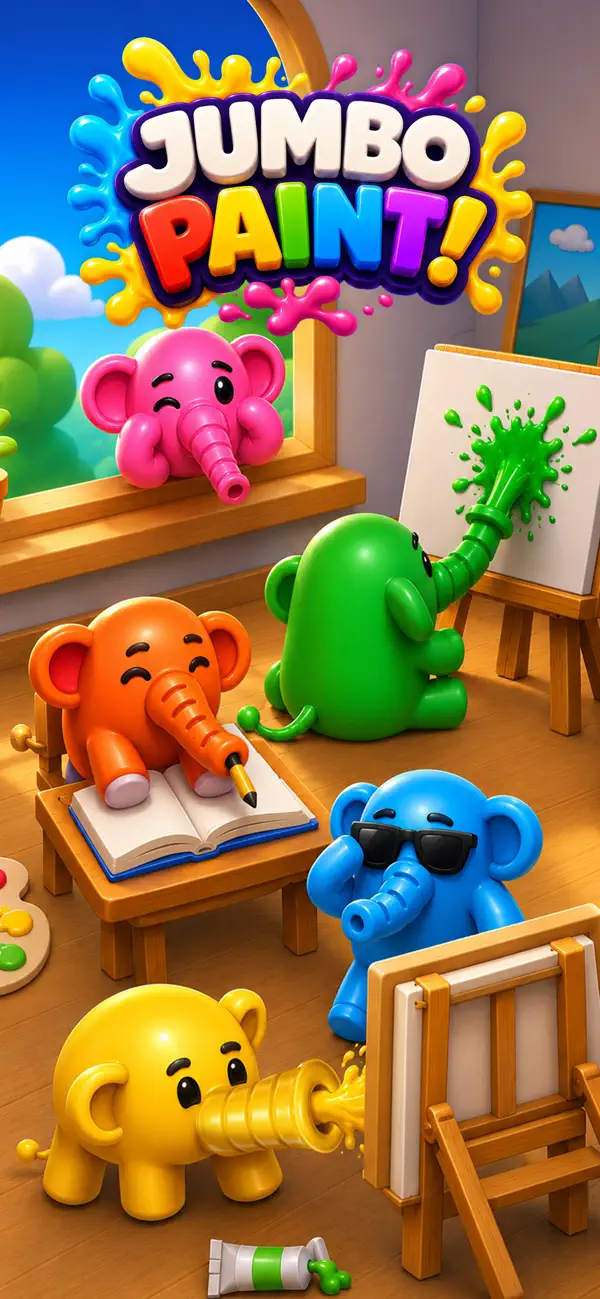 Jumbo Paint! Color Sort Puzzle
