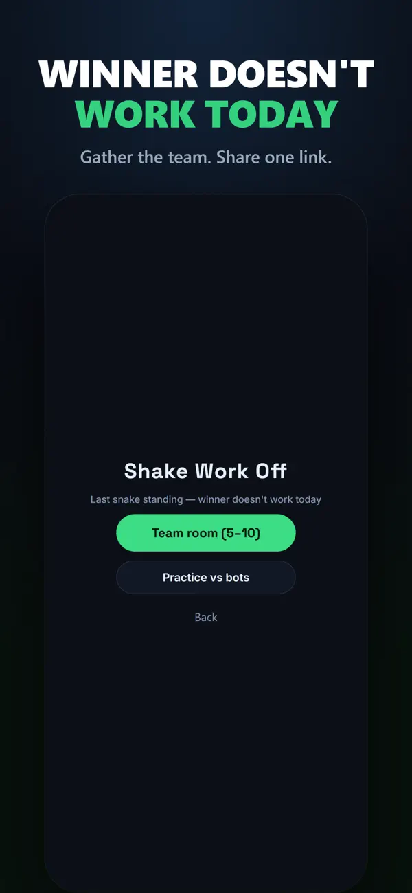Shake Work Off