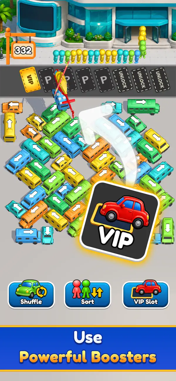 Bus Rush: Parking Puzzle