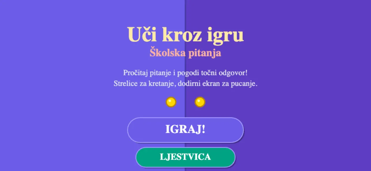 Uči kroz igru