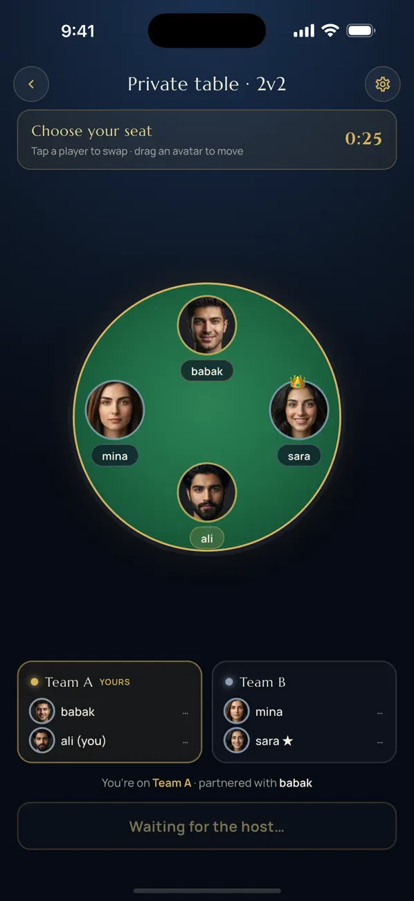 Varagh: Persian Hokm Online