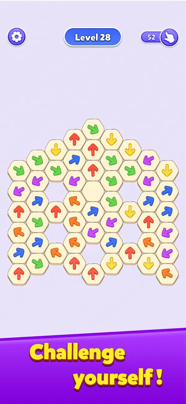 Arrow Clear: Hexa Arrow Puzzle