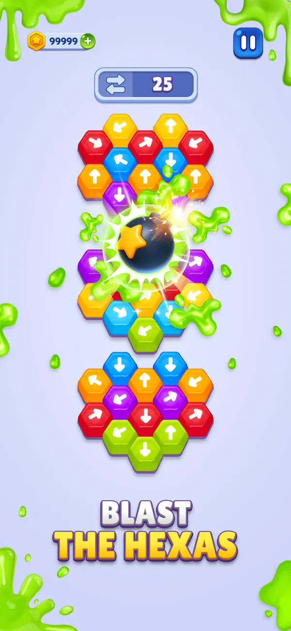 Jelly out: Hexa Puzzle