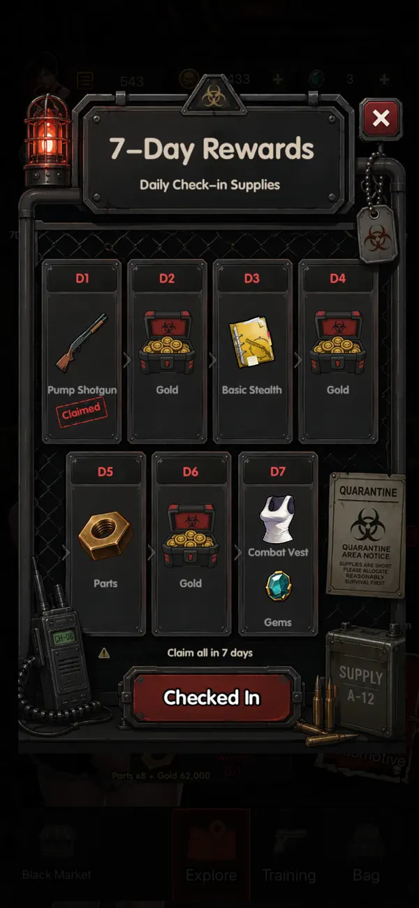 Outbreak Zero: Idle RPG