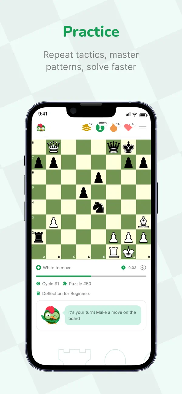 Disco Chess Tactics Trainer
