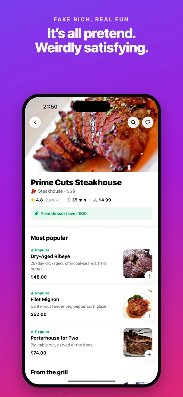 Splurge: Fake Rich Simulator