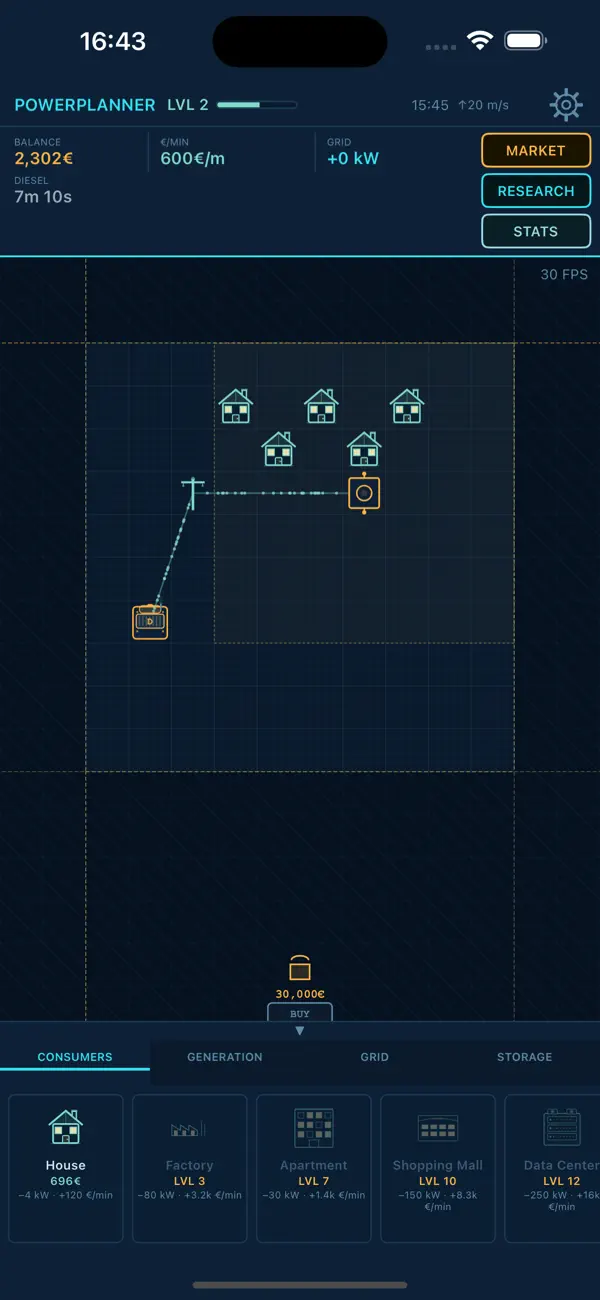 PowerPlanner: Grid Tycoon