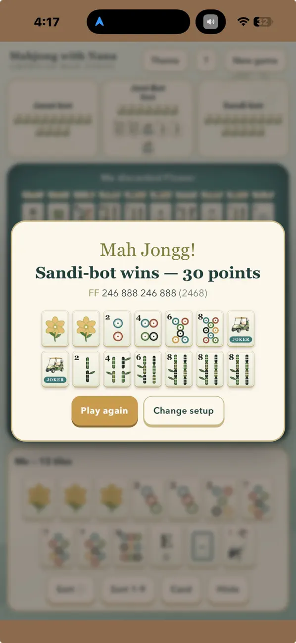 Mahjong with Nana