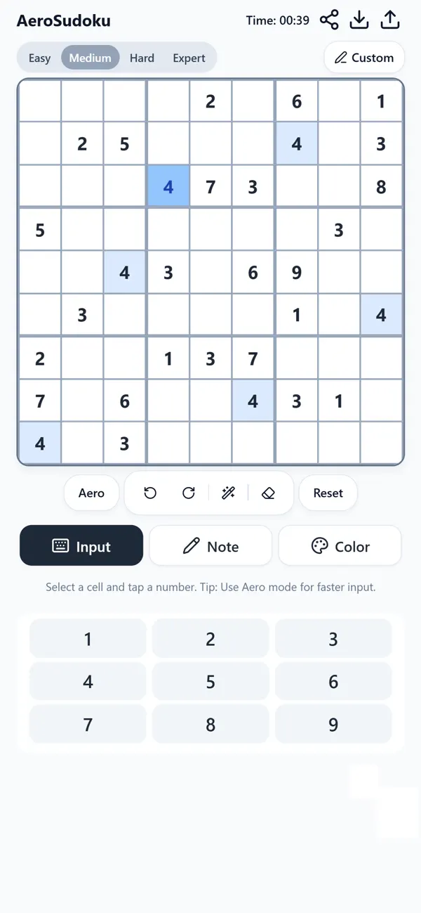 AeroSudoku